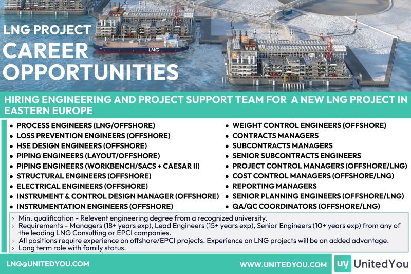 LNG Project and Engineering Jobs