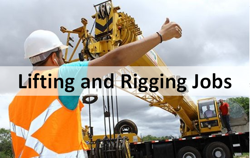 Lifting and Rigging Jobs